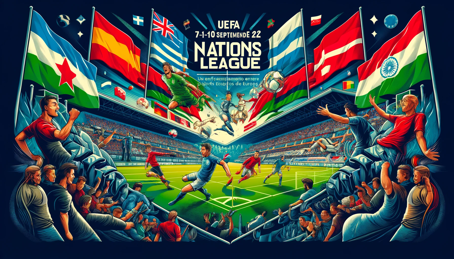 UEFA Nations League: 7-10 de septiembre de 2024 – Un enfrentamiento entre los mejores equipos de Europa