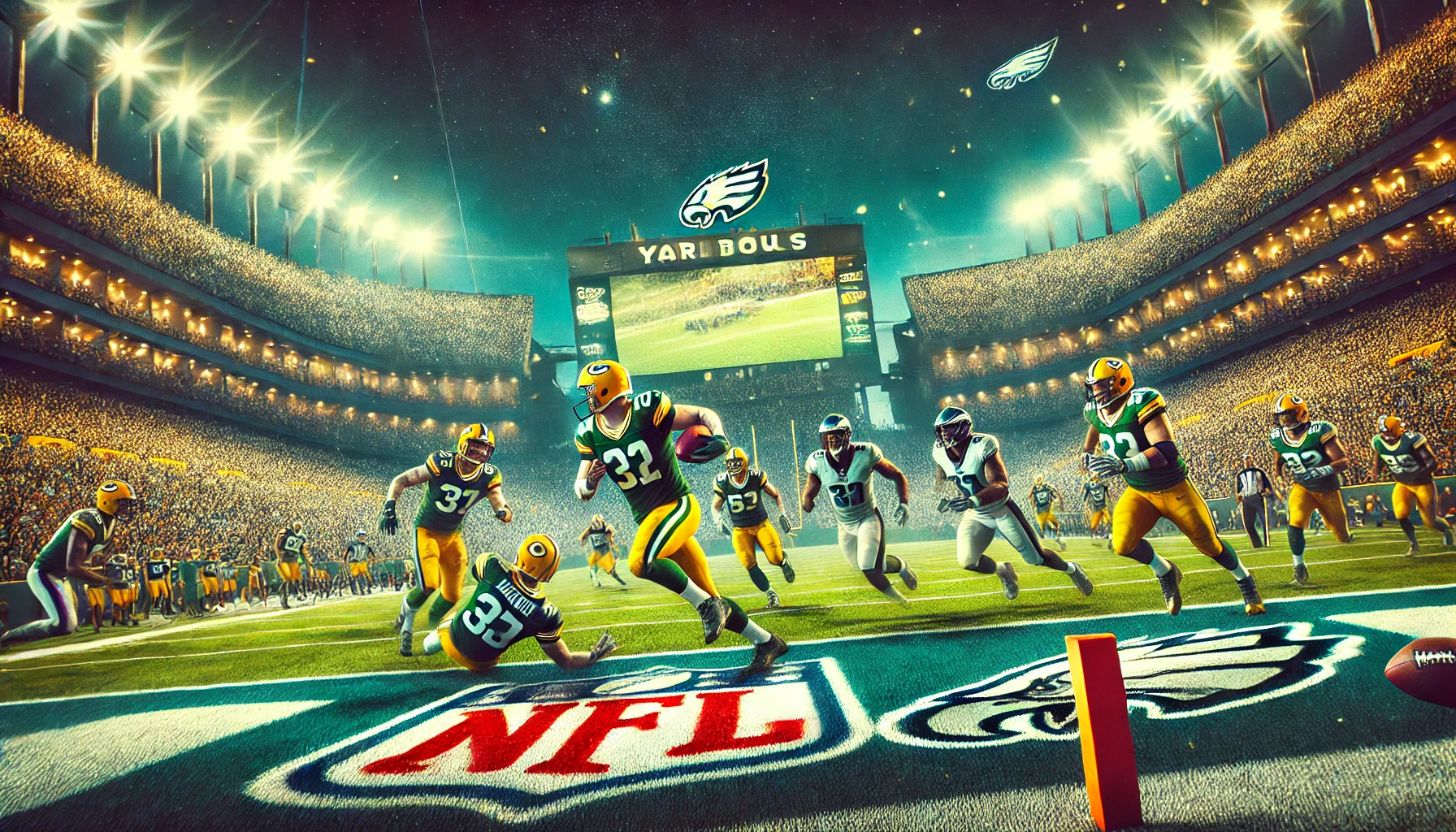 Enfrentamiento de la NFL: Green Bay Packers vs. Philadelphia Eagles el 7 de septiembre de 2024