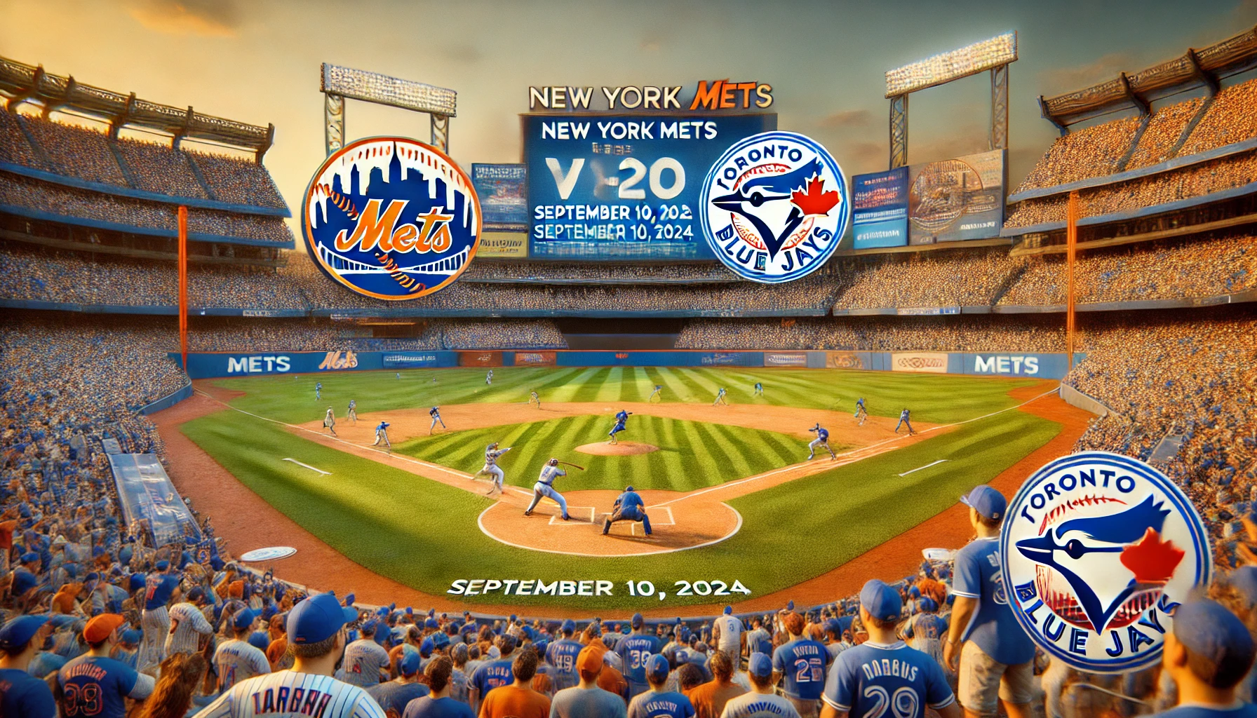 Una Vista Detallada: New York Mets vs. Toronto Blue Jays el 10 de septiembre de 2024