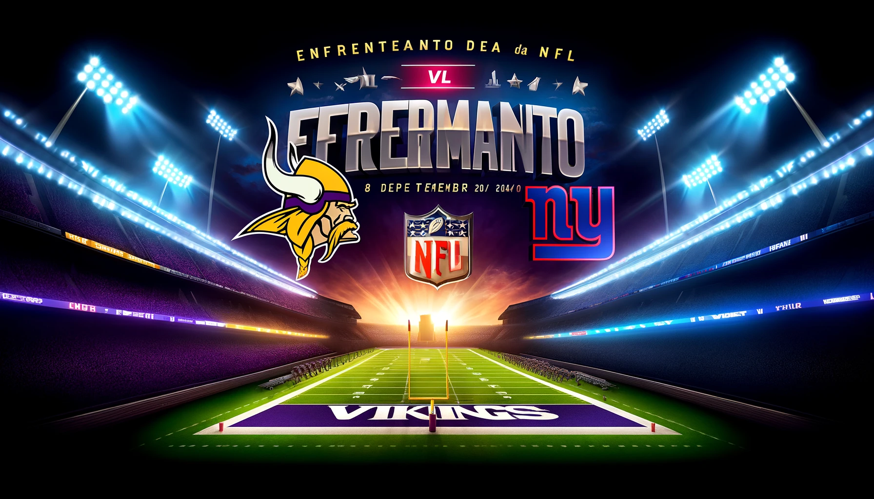 Enfrentamiento de la NFL: Minnesota Vikings vs New York Giants – 8 de septiembre de 2024